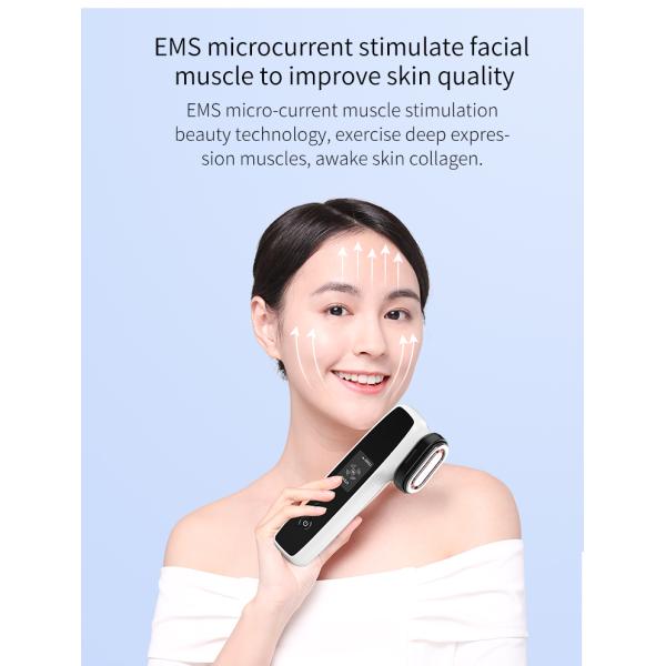 6 IN 1 Cleansing RF Beauty Equipment Magenetic Face Lifting Tightening Massage