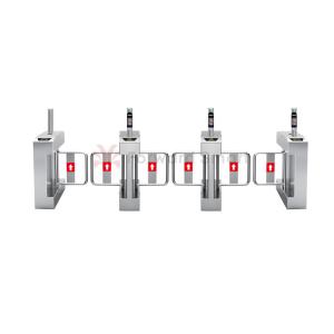 Buy cheap School Supermarket Pedestrian RS485 Swing Barrier Gate product