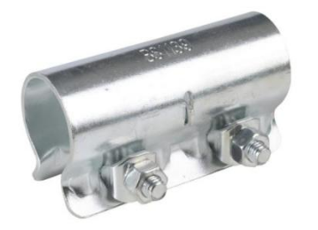 Galvanized Steel Scaffolding Accessory Corrosion Resistant Scaffold Right Angle Coupler Durable
