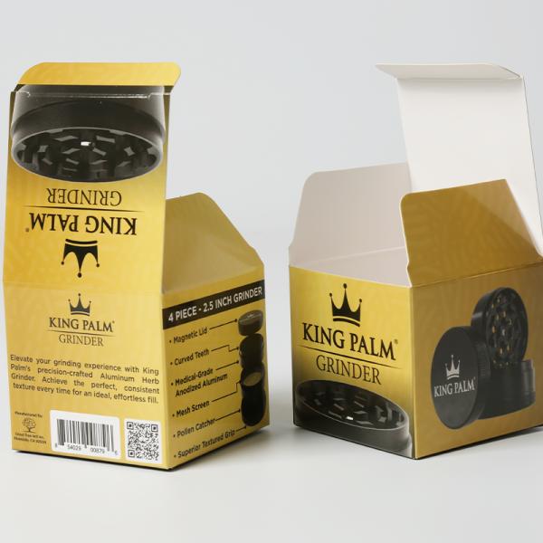 Ivory Board Paper Tuck End Box With Lip Gloss Container And Milk Box Carton Packaging