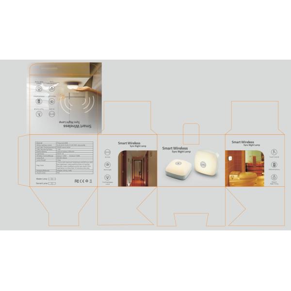 Intelligent Wireless Mother Childrens Night Light Lamp Synchronous With Fireproof ABS
