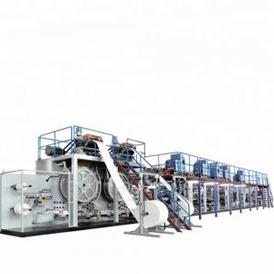 Buy cheap Large Absorption equipment production line for diaper linings baby pant style diaper machine product