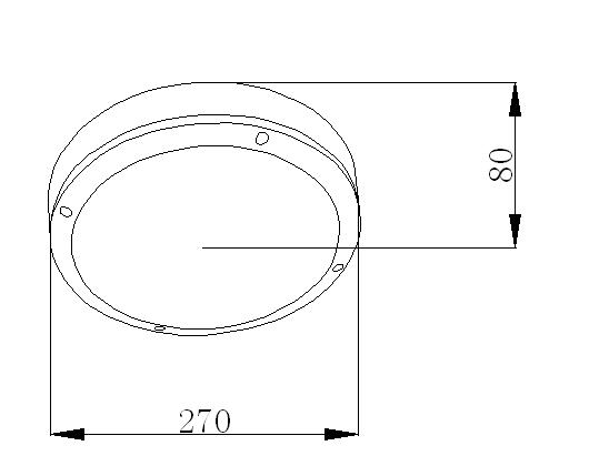 85 - 265V LED Surface Mount Ceiling Lights For Bathroom / Bedroom CE Approval Best quality