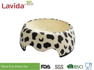 Buy cheap Decal Printing Reusable Melamine Dog Bowl Modern Design Anti - Bacteria Diverse Styles product