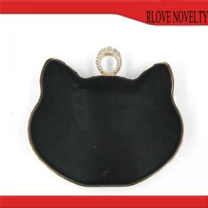 China China New Style Gold Color Cat Shape Metal Clasp Purse Frame Box Clutch Bag Frame on sale