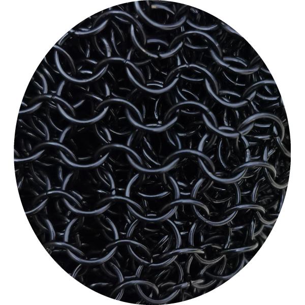 Chainmail 7mm Metal Ring Curtain For Office Partition
