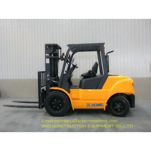 Hydraulic Diesel Forklift Truck FD60 6 Ton Lifting Height 200mm - 3000mm