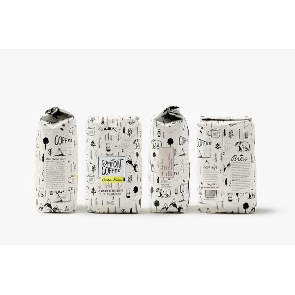 VMPET 140 Mircons Flat Bottom Bag Snack Packaging With Valves