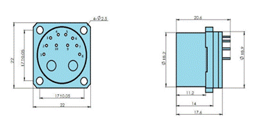 Flexible Accelerometer Sensor Mems Single Axis High Temperature Quartz For Aerospace