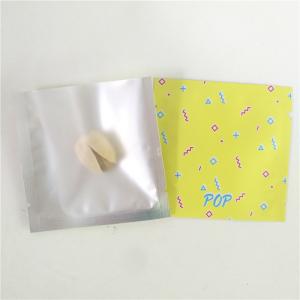 China 60x60MM 120 Microns Plastic Packaging Pouch For Hair Clips on sale