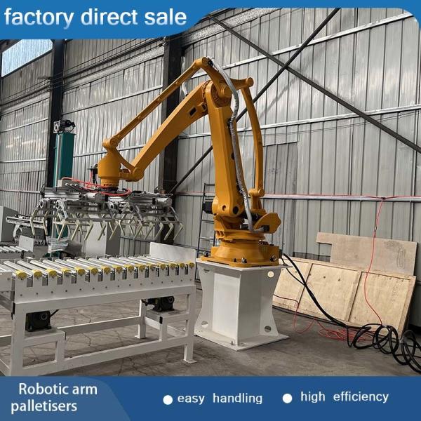 New Quicklime Robotic Arm Palletizer 180kg Load Palletizing Robot Arm
