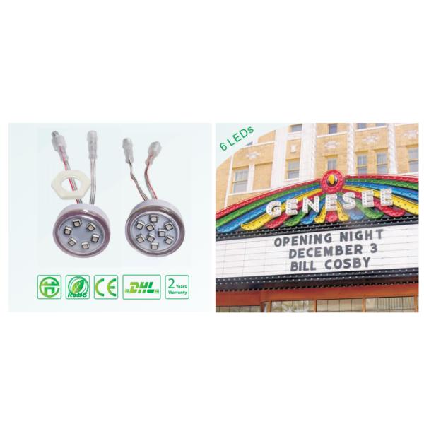 45Mm 9leds Programmable Dream Color Digital RGB LED Pixels Light ucs1903 SMD5050