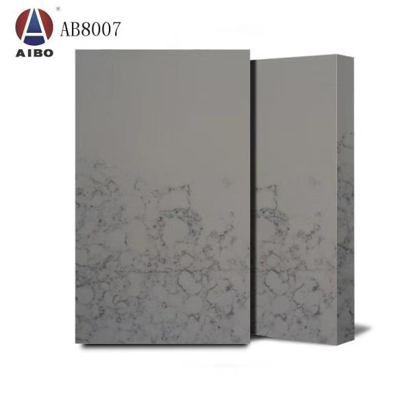 New Arrival Calacatta White Artificial Crystal Extra White Marble Stone Quartz Slabs Porcelain Artificial Quartz Stone