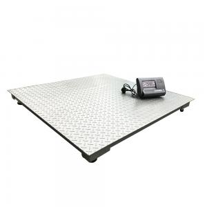 Buy cheap 48 LCD Pallet Scale Floor 5000 Lb Capacity With Indicator product