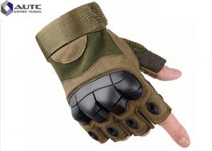 China Riding Law Enforcement Gloves , Hardened Knuckle Gloves Protective High Octane Activity on sale