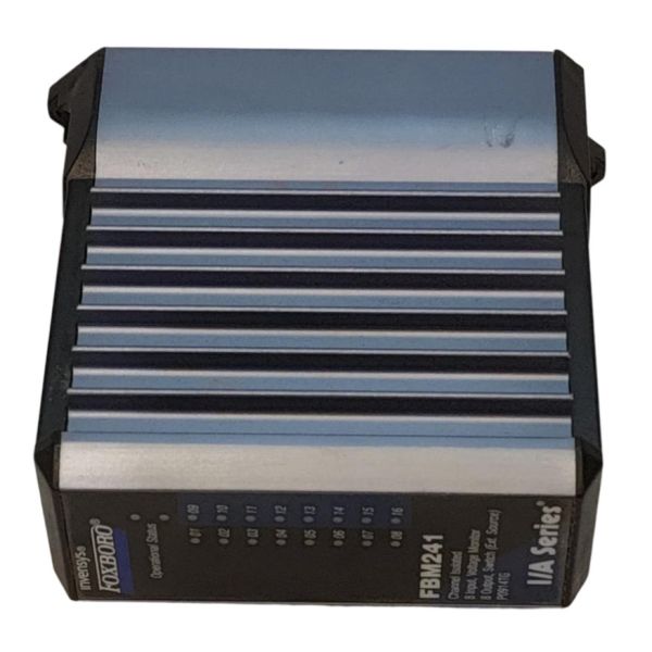 Foxboro FBM241 PLC I/O Module with 8 Input and 8 Output Isolated Channels for Redundant Configurations in Compact Design