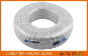 Buy cheap White Fibre Optic Patch Leads With FIC Fast Connector SC Simplex SM 200M IL product