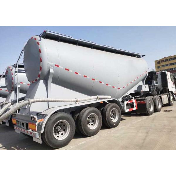 Aluminum Alloy Tri Axle CIMC Pneumatic Dry Bulk Trailers