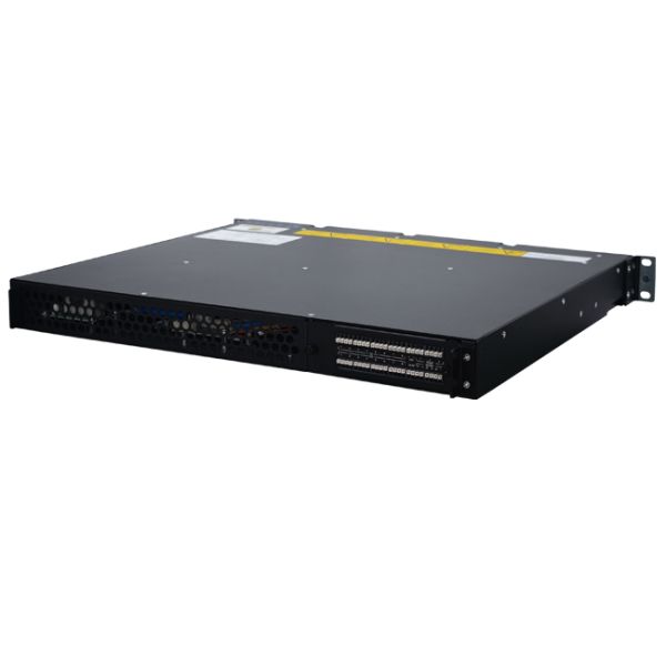 1U Rack Mount Telecom DC Power System with Integrated Distribution and Intelligent Controller
