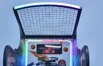 Street Basketball Arcade Coin Operated Basketball Shooting Machine Simulation Game