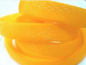 China Polyster Monafilament PET Expandable Braided Sleeving Cable Protection Sleeves on sale