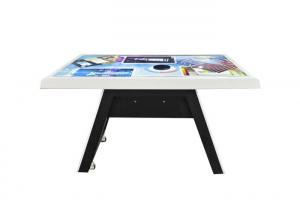 China 43 Inch Object Recognition Smart Digital Interactive Price Multi Touch Screen Coffee Shop Table For Education on sale