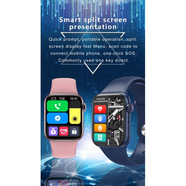 3D Dynamic Dial Smart Wristband Fitness Bracelet 170mAh For Android IOS