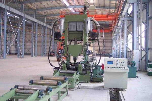 Quality Automatic H Beam Production Line With Assembling / Welding / Straightening Combined for sale