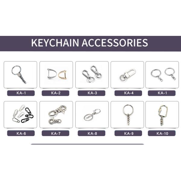 Custom PVC Key Chain Blank Anime Charms Acrylic Keyring Promotion Gift