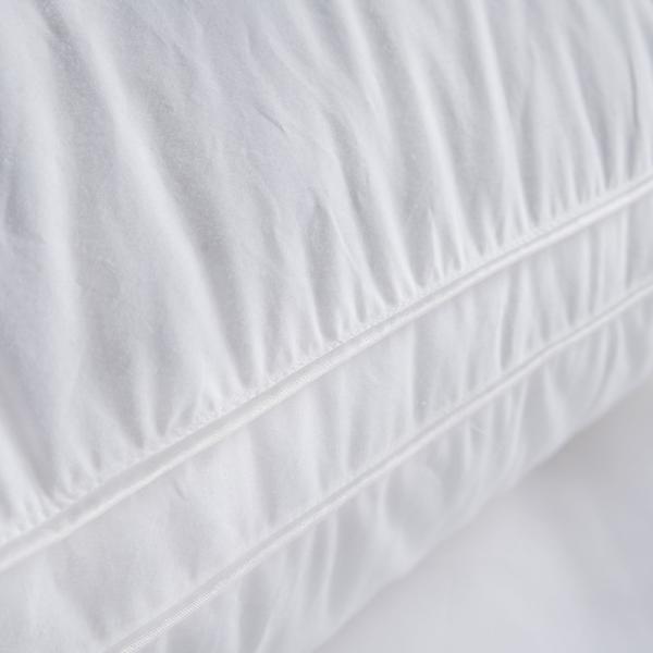 Bed Linen Luxury Hotel Pillows Custom Soft Feather Rectangular For Adults