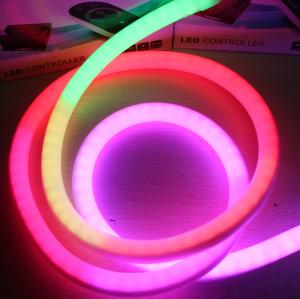 Buy cheap New 24v silicone led neon flex light Digital RGB addressable dmx led neon flex 360 product