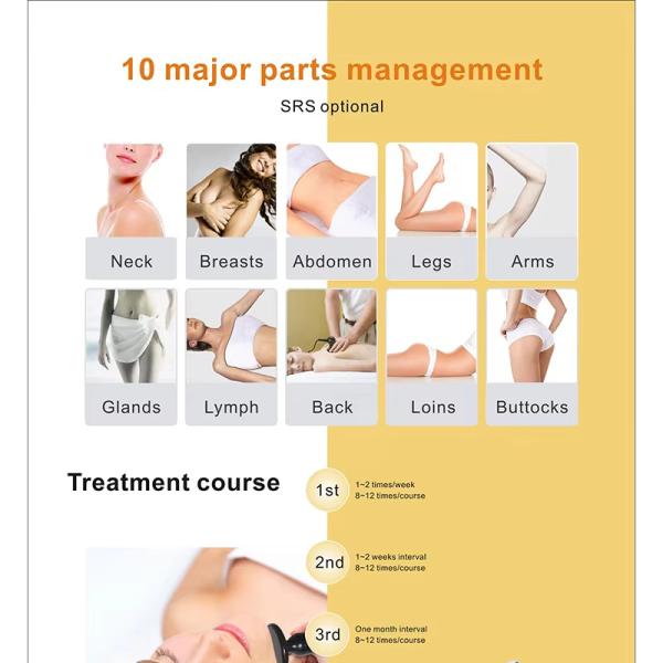 Monopolar RF Cet Face Lifting Ret Body Contouring 448kHz Tecar Machine