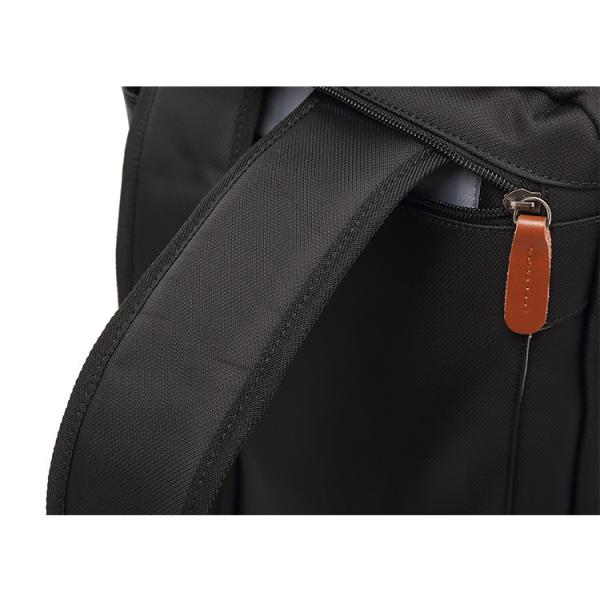 Grey 3 In 1 Travel Briefcase Backpack with 210D polyester Lining