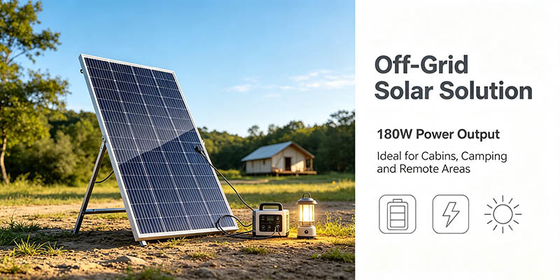 200‑210W 182mm Solar Panel, Customizable Cable‑Length PV Module For DIY Solar Projects