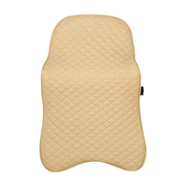 Memory Foam Car Neck Pillow - Neck Support Headrest Pillow - Lumbar Support for Car Two-in-One Back Seat Cushion