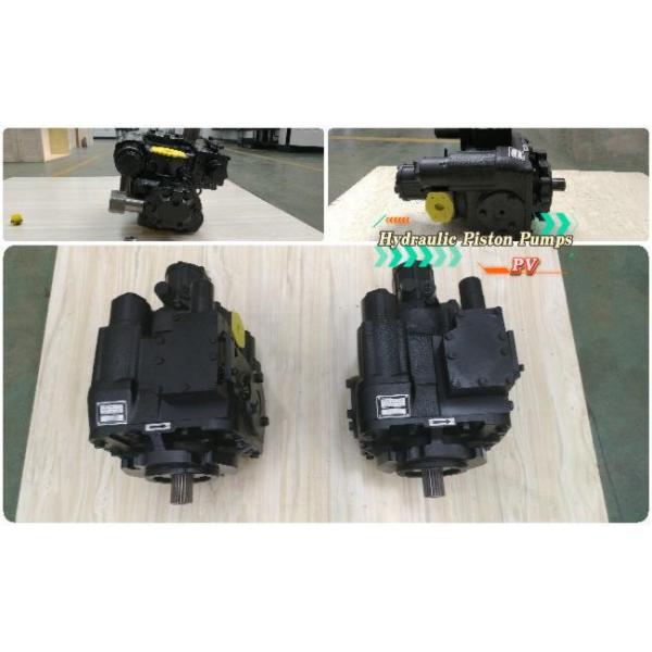Black Variable Displacement Axial Piston Hydraulic Pump