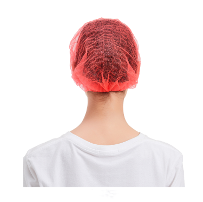 Food processing Non Woven Bouffant Cap OZONE Disinfecting
