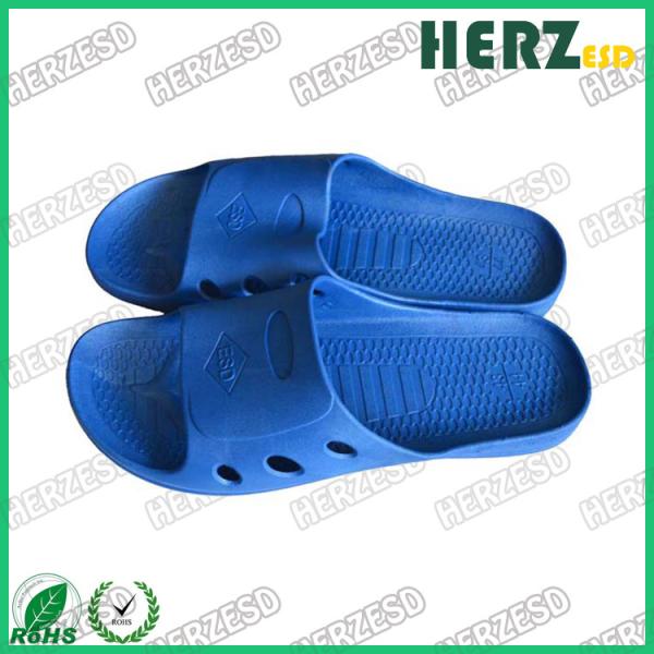ESD SPU Slipper Light Weight Comfortable ESD Slipper , Anti Static Sandals Waterproof Size 34-46