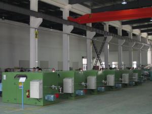 China FUCHUAN 7.5Kw Wire Twisting Machine , 2.5Kgf Sky Blue Wire Buncher Machine on sale