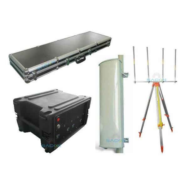 400W High Power 4 Bands Manpack Jammer with 200m Range for 2G 3G Signal Blocking