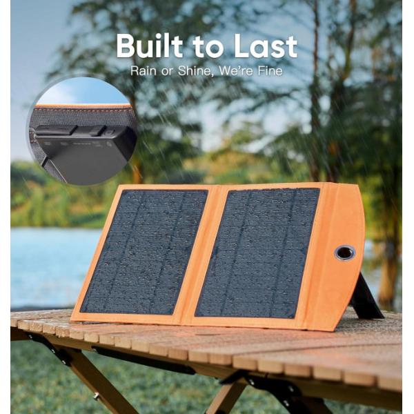 10W Portable Solar Charger Mono Cell Solar Panel 5V 3A
