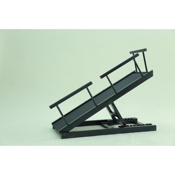 Non Slip Foldable Dog Bed Ramp With Rails Paw Friendly OEM ODM Bed Ramp For Dogs