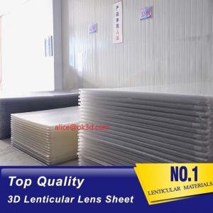 Buy cheap Thick Lenticular Material Cylinder Lens 25 LPI 4.1MM thickness lenticular for UV flatbed Printer and Inkjet print product