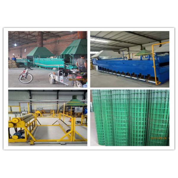 Full Automatic Welded Wire Fence Machine High Production PVC Coated 1100m / Hour