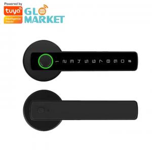 Buy cheap Glomarket Tuya Ble Smart Lock Security Electronic Keyless Smart Door Handle Lock Indoor Room Lock product