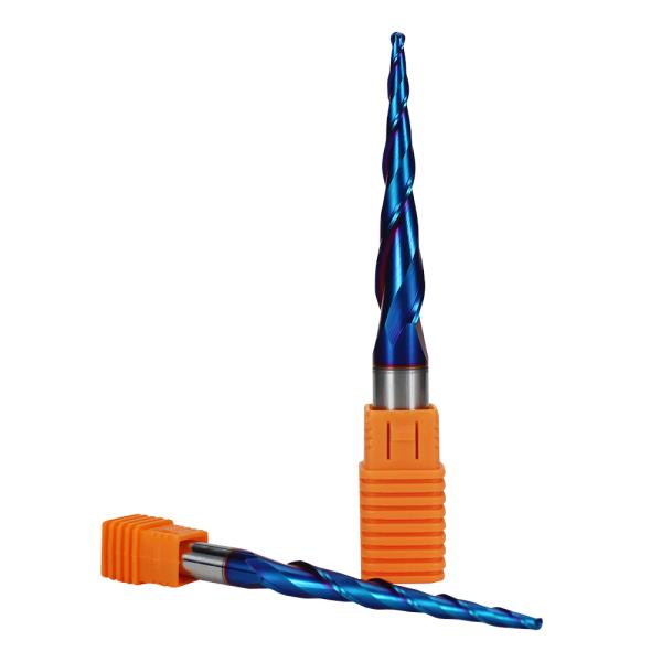 YingBa High Quality Low Price Customized 1/4 Ball Nose Router Bit Cnc Mill End Bit Carbide CNC Engraving Bit