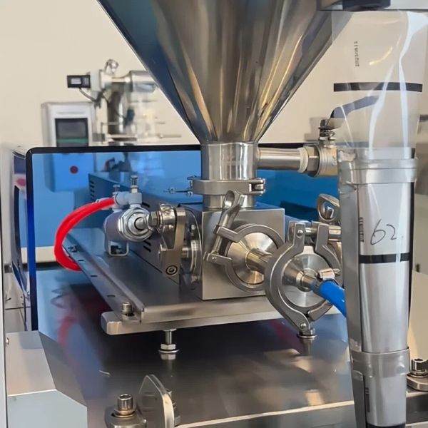 Intelligent Automatic Bag Packing Machine 2.4kw Liquid Paste Packing Machine