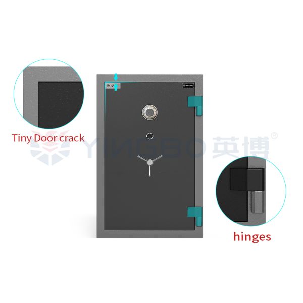 Heavy Gauge Steel Safe Fireproof Safe Box Double Alarm Mechanical Lock 2 Hour Fireproof