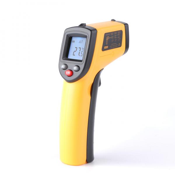 Quality GM320 Non Contact Portable -50°C to 380°C Industrial Digital Infrared Thermometer Orange+Black for sale