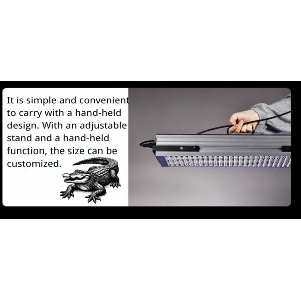 High-Efficiency 365/395nm Air-Cooled Dual-Fan Tech Die-Cast Alu IP43 Housing Dual-Wavelength 60W UV Curing Light for Mobile Screens 3D Resins
